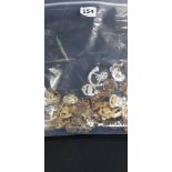 BAG LOT OF MILITARY BADGES