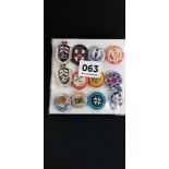 COLLECTION OF LOYALIST BADGES