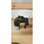 BRONZE HEAD DOG