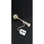 SILVER SALT SPOON - LONDON 1836/37 BY WILLIAM EATON