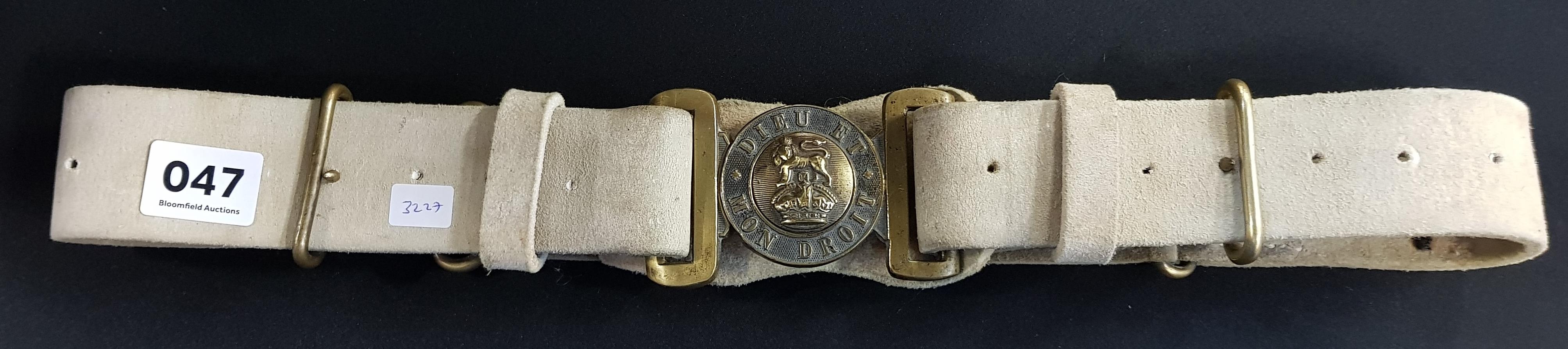 UVF BELT PRE WW1