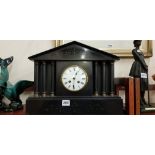 SLATE MANTLE CLOCK