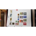 FOLDER OF GB STAMPS