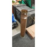 LARGE MILITARY BRASS SHELL
