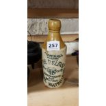 ANTIQUE STONEWARE BOTTLE