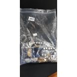 BAG OF COSTUME JEWELLERY