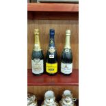 3 BOTTLES OF VINTAGE CHAMPAGNE