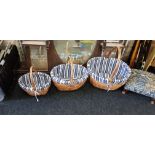 SET OF 3 BASKETS