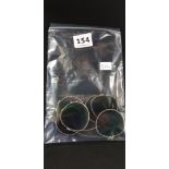 3 WORLD WAR TWO MILITARY CLIP ON SUNGLASSES