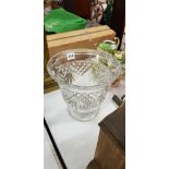 LARGE CRYSTAL PUNCH BOWL POSSIBLY WATERFORD