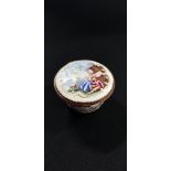 18TH CENTURY ENAMEL BOX