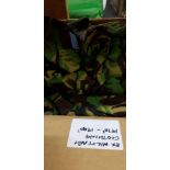 BOX OF MILITARY CLOTHING