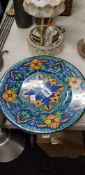 1920'S ART DECO ROYAL DOULTON ISLAMIC PATTERN PLATE