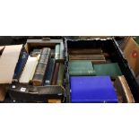 2 BOXLOTS OF ANTIQUE BOOKS