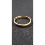 9CT GOLD WEDDING BAND