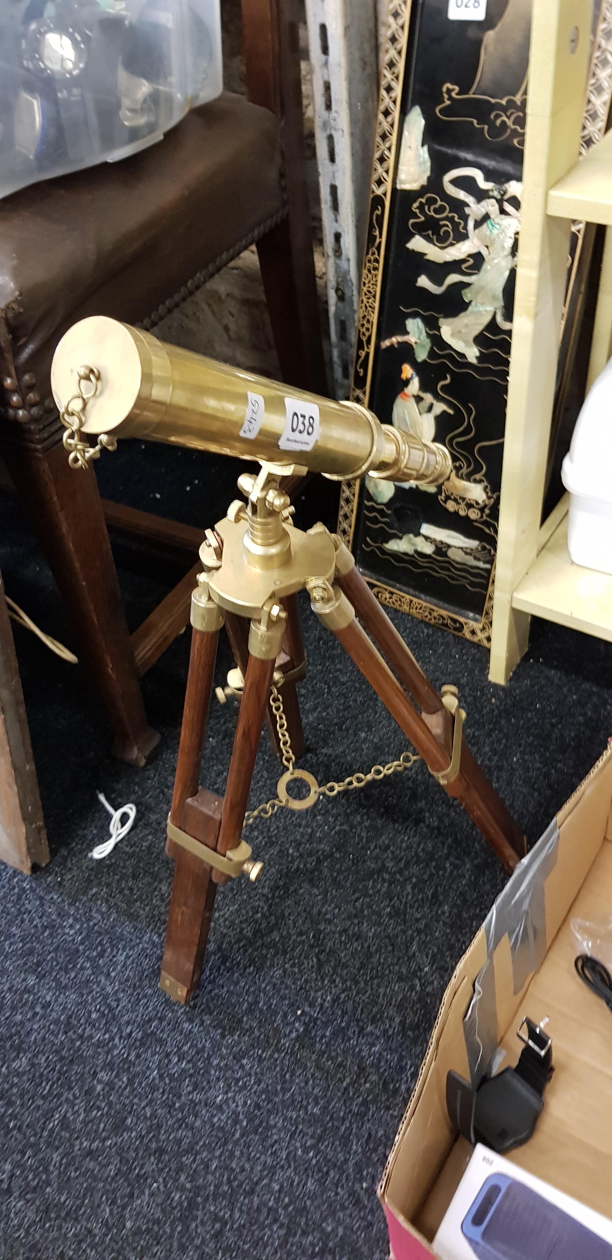 BRASS TELESCOPE