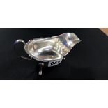 SILVER GRAVY BOAT - E.VINER SHEFFIELD 1933 APPROX 106G