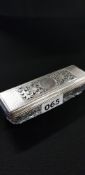 PINTRAY AND SILVER COVER - JOSEPH WILMORE BIRMINGHAM 1837 APPROX 46G
