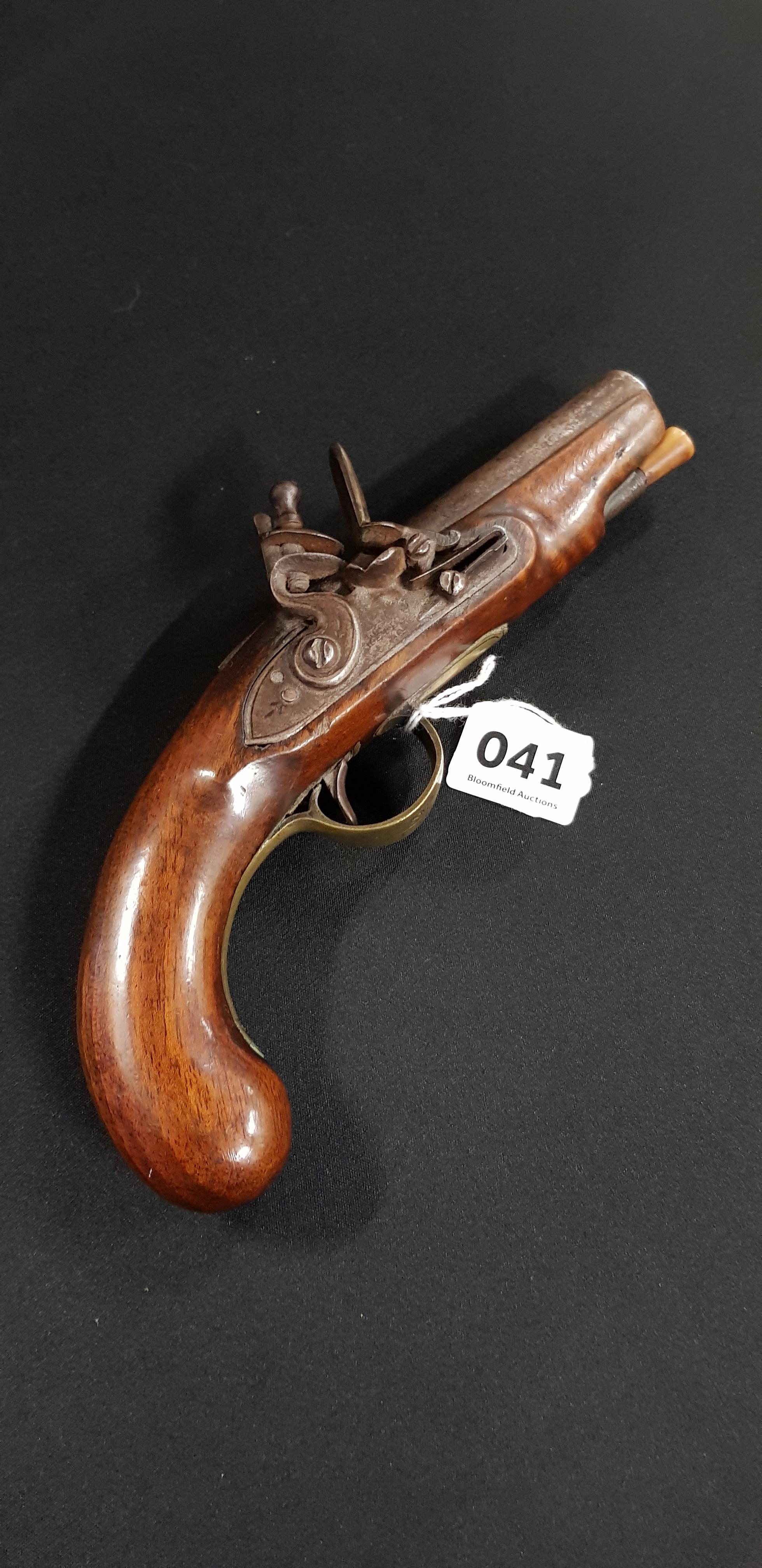 EARLY/MID 19TH CENTURY FLINTLOCK PISTOL