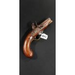 EARLY/MID 19TH CENTURY FLINTLOCK PISTOL