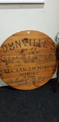 LARGE DUNVILLES WHISKEY SIGN