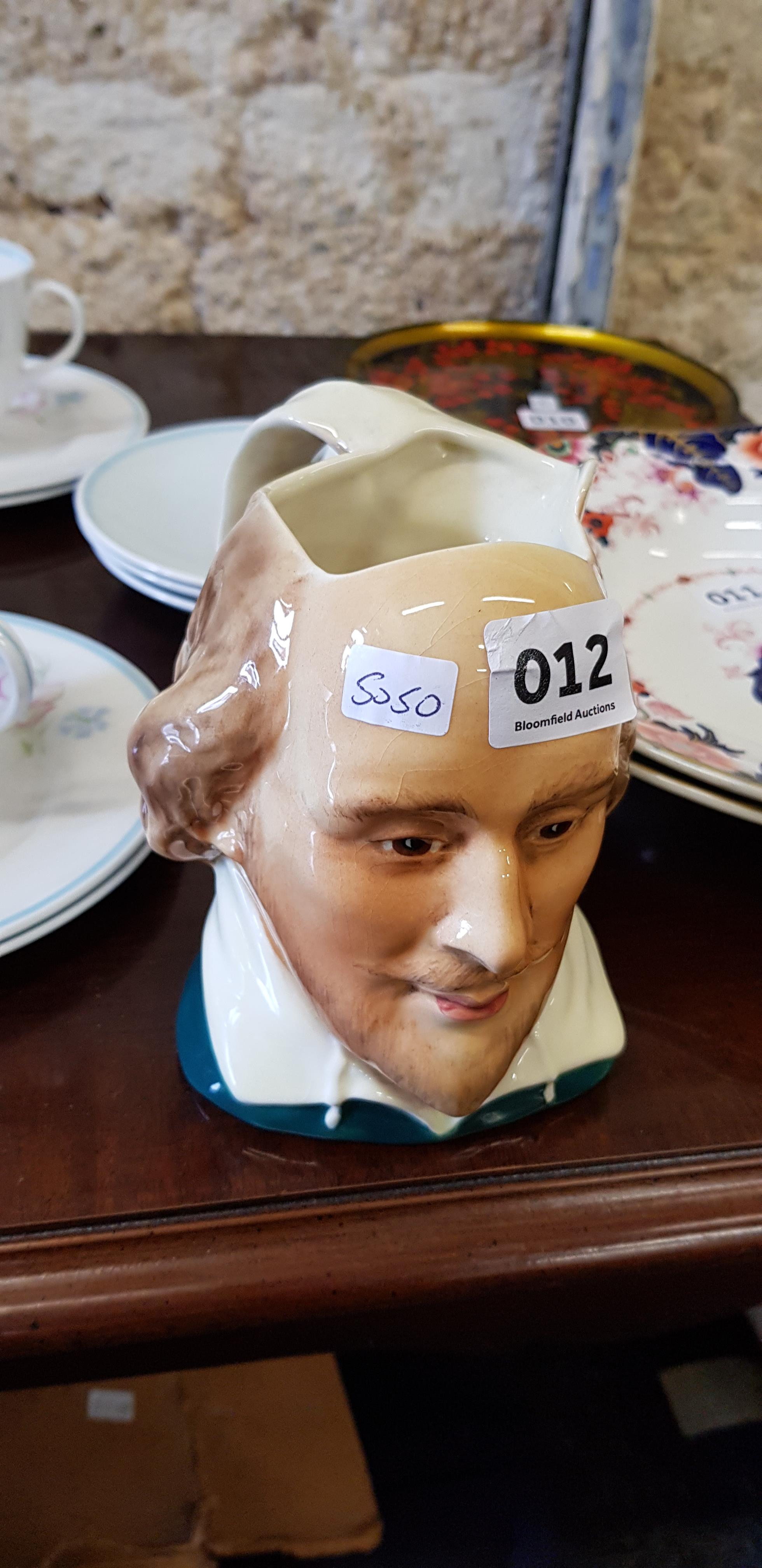 SYLVAC TOBY JUG SHAKESPEARE