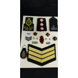 RUC BADGES AND BUTTONS