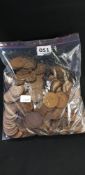 BAG OF COPPER COINAGE