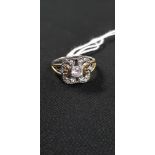 SILVER ART NOUVEAU STYLE RING