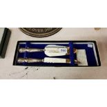 STERLING SILVER HANDLED KNIFE SET