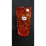 POSSBILY WHITEFRIERS GLASS VASE