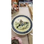 OLD DOULTON PLATE - THE HUNTSMAN