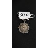 ANTIQUE SILVER HALLMARKED FOOTBALL MEDAL