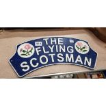 THE FLYING SCOTSMAN SIGN