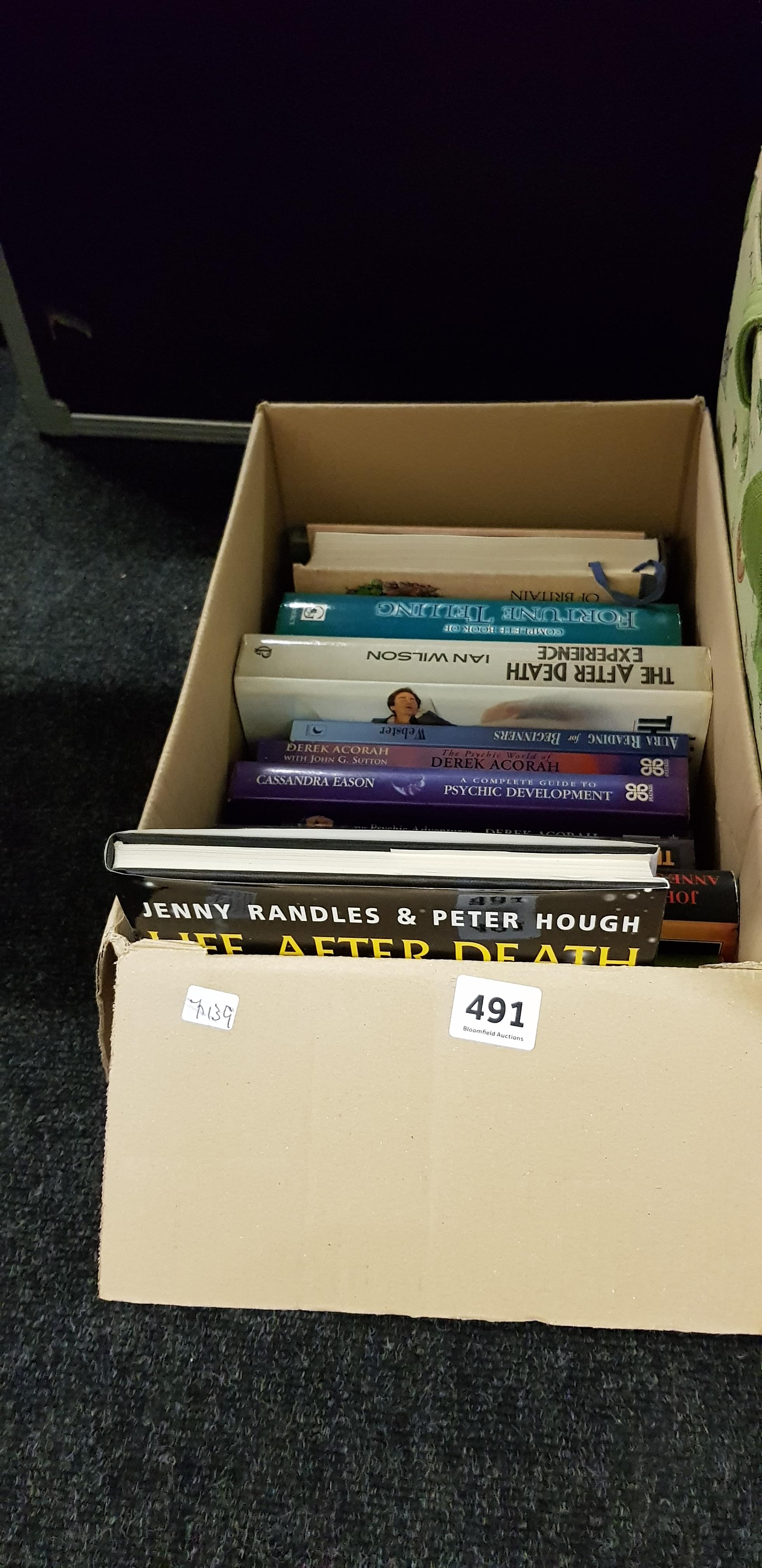 BOX OF PARA NORMAL BOOKS