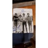 SIGNED BEATLES PHOTOGRAPH