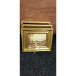 3 GILT FRAMED PRINTS