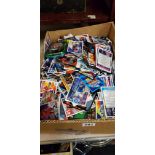 BOX OF FOOTBALL CARDS