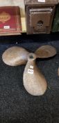 ANTIQUE BRONZE PROPELLOR