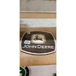 JOHN DEERE CARVED PLAQUE