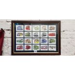 FRAMED BUS CARDS