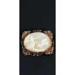 VICTORIAN CAMEO BROOCH