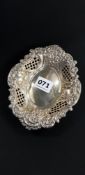 SILVER BON BON DISH