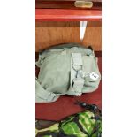 BRITISH ARMY HAVERSACK AND CONTENTS