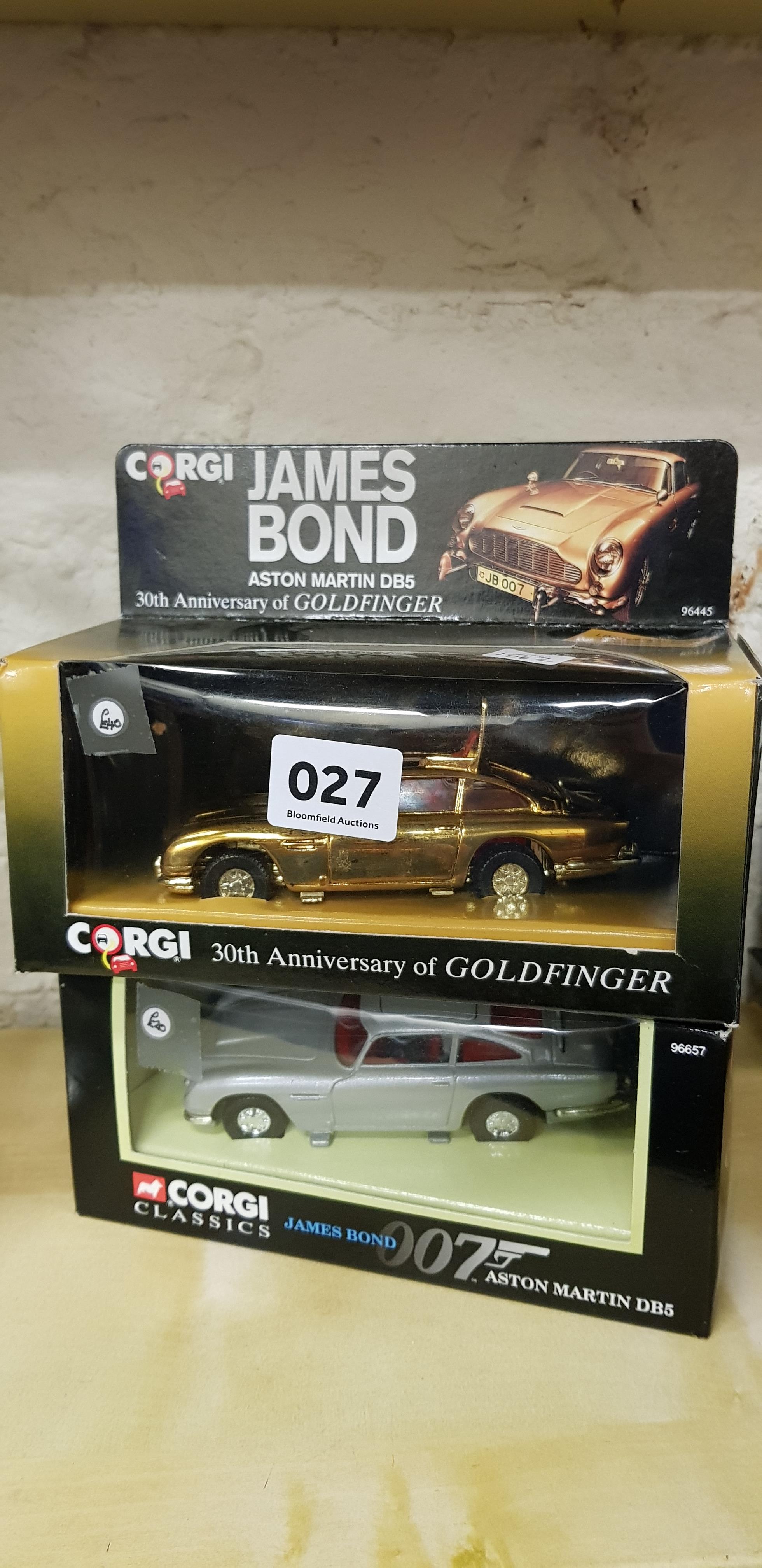 2 CORGI BOND CARS