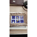 2 SETS OF FRAMED STAMPS (1 MASONIC)