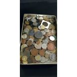 TIN OF COINS ETC