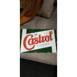 CASTROL ENAMEL SIGN