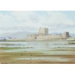 OIL ON CANVAS - CARRICKFERGUS - MANSON BLAIR