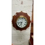 SHIPS BRASS CLOCK